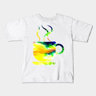Coffee Mug Abstract Kids T-Shirt